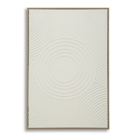 Pintura em tela Simplicidade A – Sobriedade e finura XXL (80 x 3,8 x 120 cm)