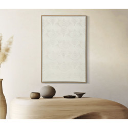 Corniche dorée peinte sur toile H – Luxe et raffinement décoratif (50 x 3 x 70 cm)