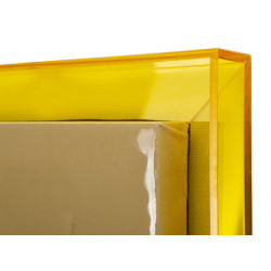 Impressão em tela acrílica lacada B – Design refinado e moderno (60 x 3,3 x 80 cm)