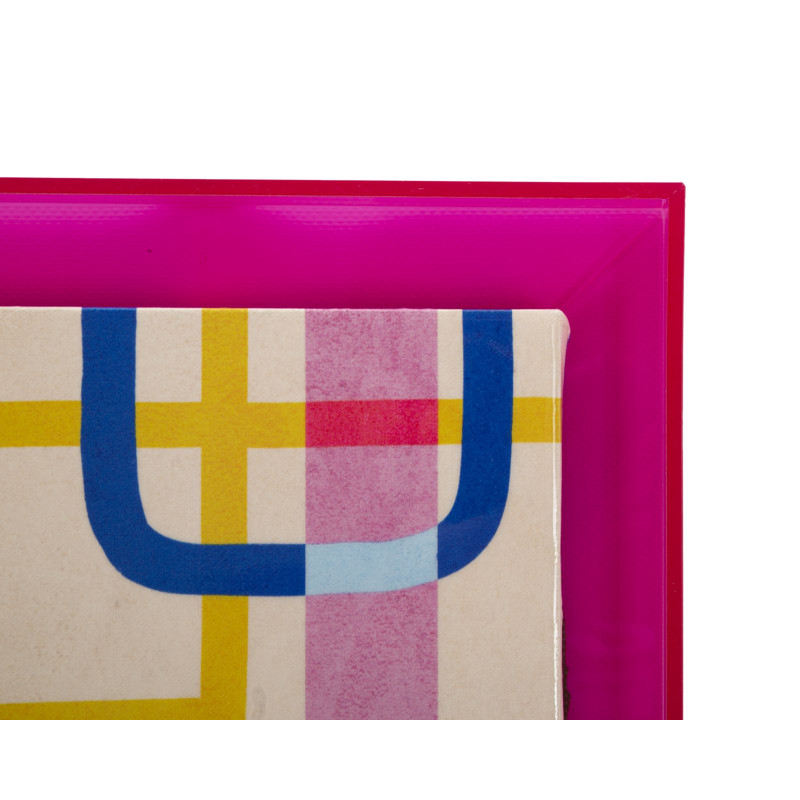 Modis com impressão em tela envernizada B – Decoração de parede elegante (60 x 3,3 x 80 cm)