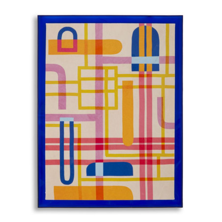 Impresión en lienzo Picassiy H – Arte moderno y dinamismo (50 x 3,3 x 70 cm)