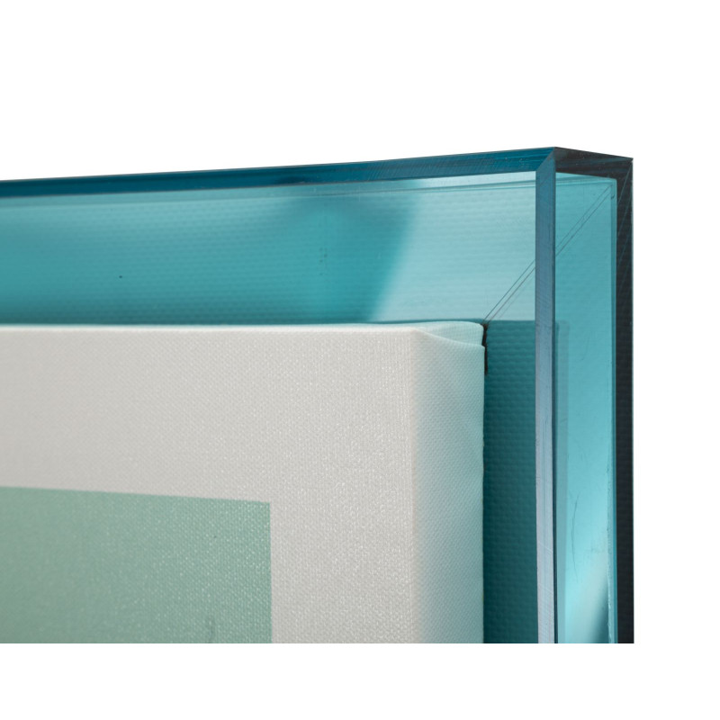 Impresión en lienzo Pop Art H – Explosión de colores y energía (50 x 3,3 x 70 cm)