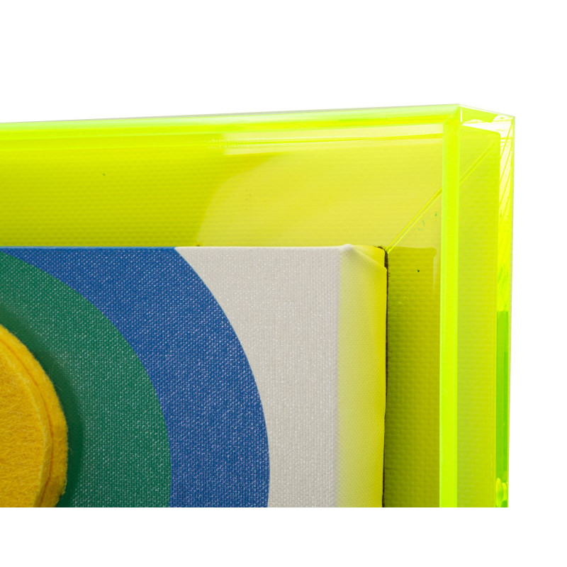 Impressão em Tela Pop Art G – Design Gráfico e Impacto Visual (50 x 3,3 x 70 cm)