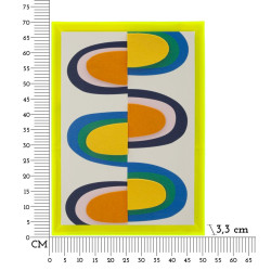 Impresión en lienzo Pop Art L – Diseño gráfico e impacto visual (50 x 3,3 x 70 cm)