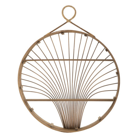 Étagère FUJI – Sobriété et chic décoratif pour votre intérieur (60,5 x 10,5 x 76 cm)