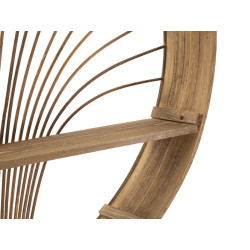 Étagère FUJI – Sobriété et chic décoratif pour votre intérieur (60,5 x 10,5 x 76 cm)