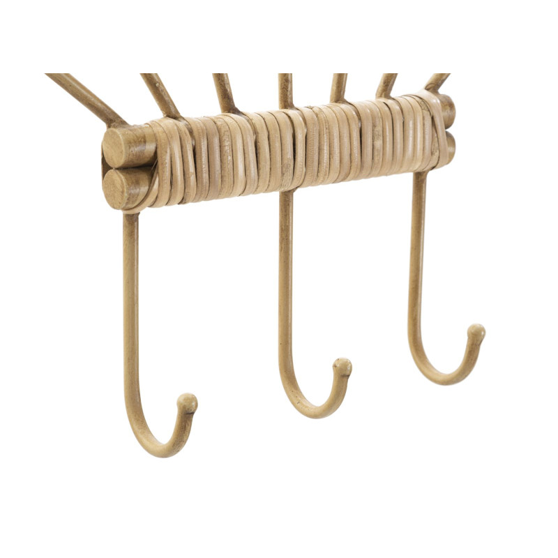 Gancio da parete Panama a 3 ganci – Organizzazione pratica e design raffinato (37,5 x 5 x 32,5 cm)