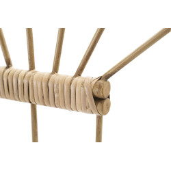 Cinzento de parede Panama com 3 ganchos – Organização prática e design refinado (37,5 x 5 x 32,5 cm)