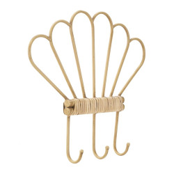 Gancio da parete Panama a 3 ganci – Organizzazione pratica e design raffinato (37,5 x 5 x 32,5 cm)