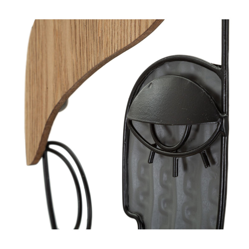 Crochet mural PICASSY – Minimalisme et praticité décorative (16 x 6 x 33 cm)