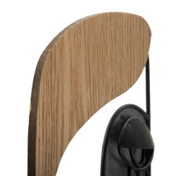 Crochê de parede PICASSY – Minimalismo e praticidade decorativa (16 x 6 x 33 cm)