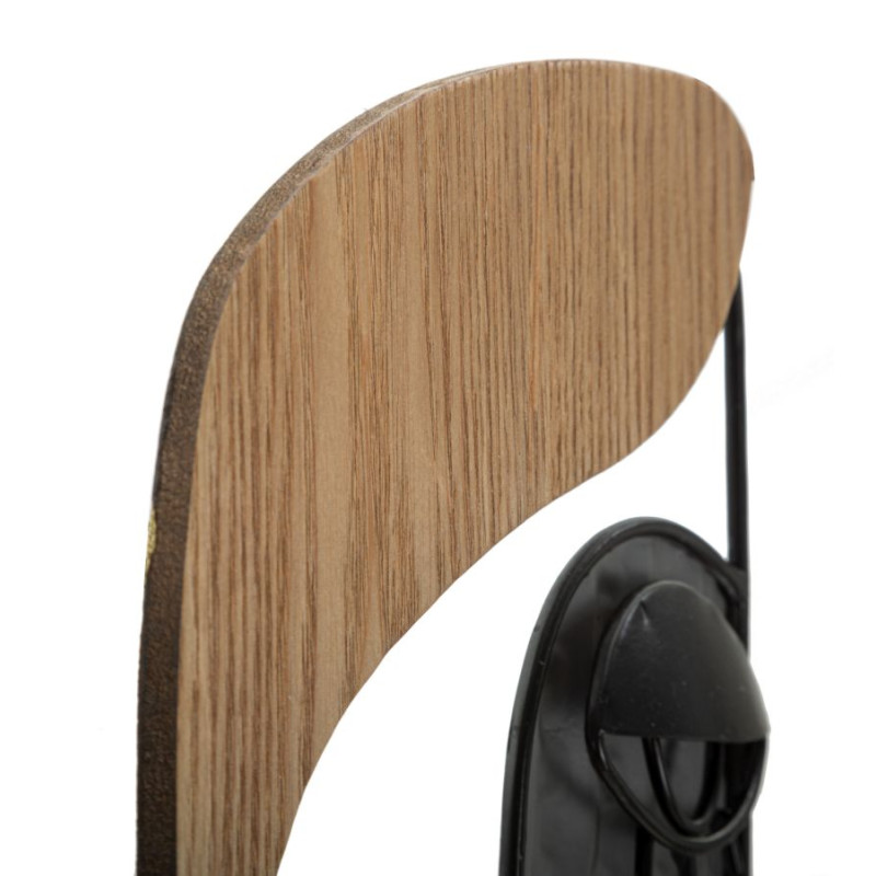 Crochê de parede PICASSY – Minimalismo e praticidade decorativa (16 x 6 x 33 cm)