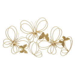 Portavelas de pared PAPILS – Diseño refinado y modernidad (61 x 12 x 34 cm)