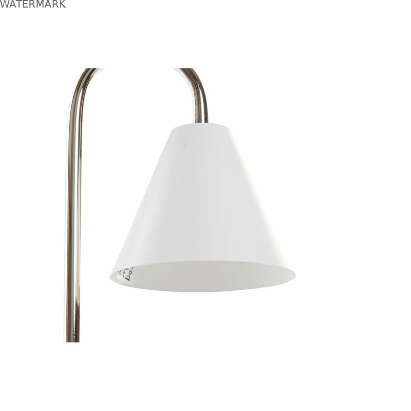 Lampe de bureau DKD Home Decor Doré Blanc (15 x 15 x 33 cm)