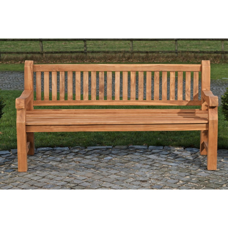 Banc en teck Jackson 120 cm teck