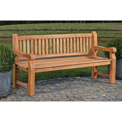 Banc en teck Jackson 150 cm teck