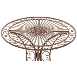 Table Hari brun antique