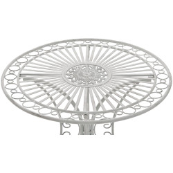 Table Hari blanc antique