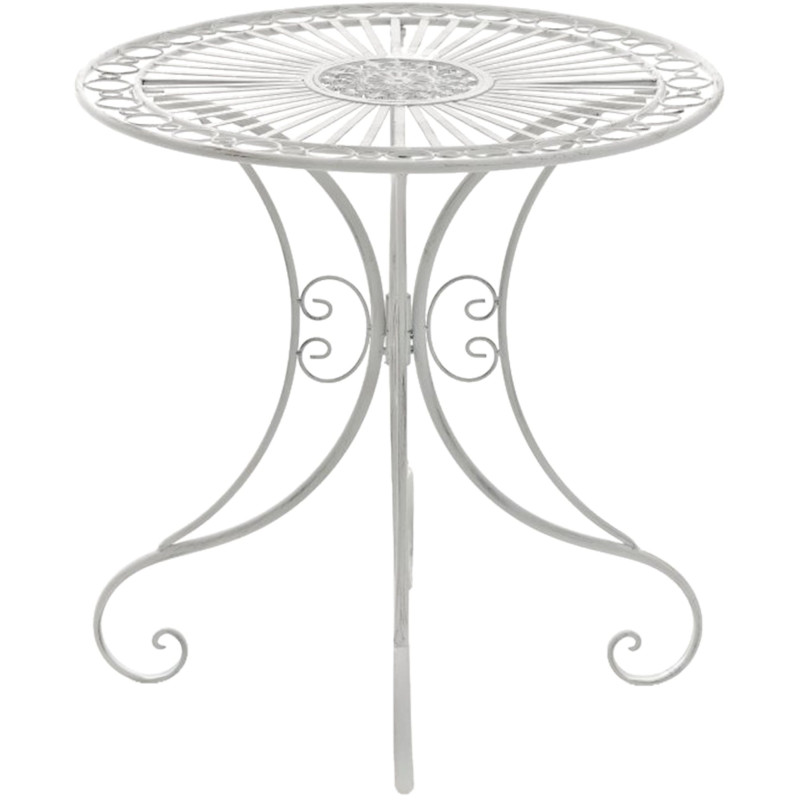 Table Hari blanc antique