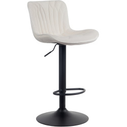 Tabouret de bar en velours...