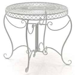 Table Sheela blanc antique