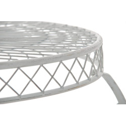 Table Sheela blanc antique