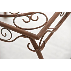 Table Zarina brun antique