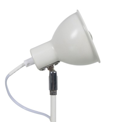 Lampe de bureau Blanc Fer 25 W 220-240 V 15 x 14,5 x 36,5 cm