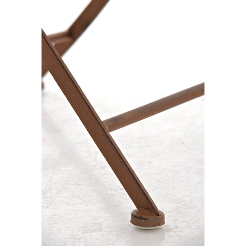 Chaise Kiran brun antique