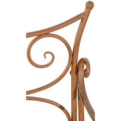 Banc de jardin Tara brun antique