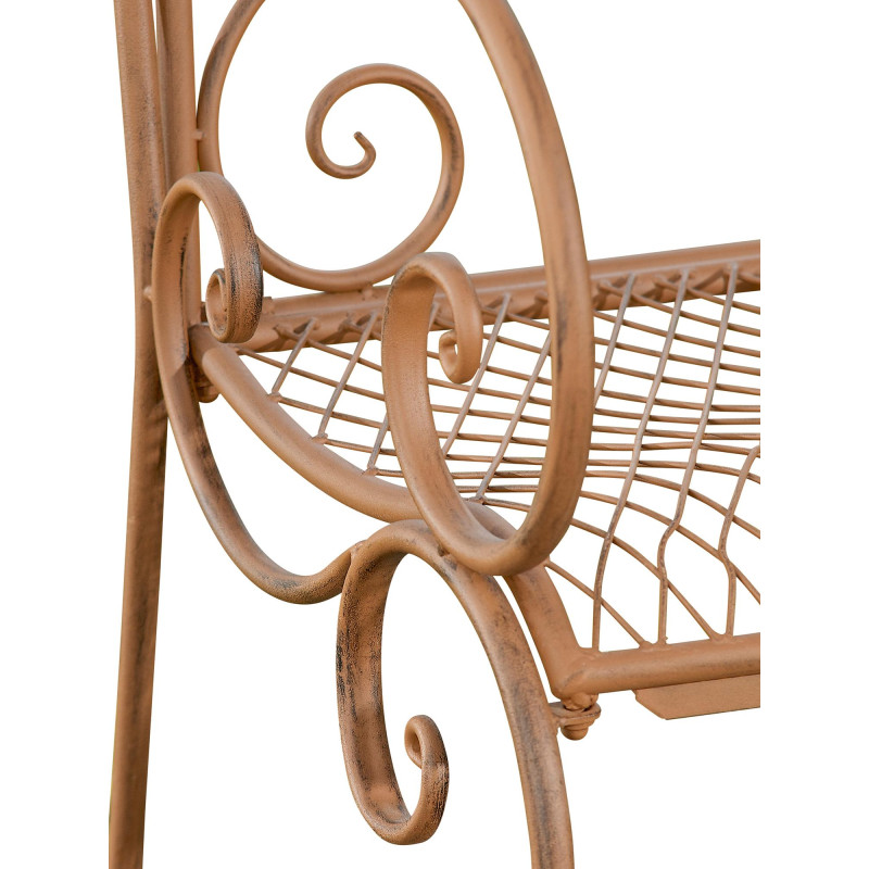 Banc de jardin Tara, brun antique