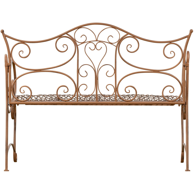 Banc de jardin Tara, brun antique