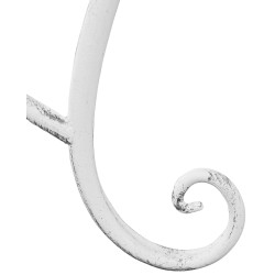 Banc de jardin Tara blanc antique