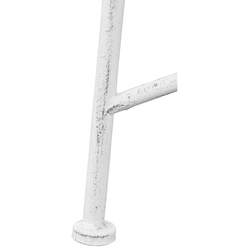 Banc de jardin Tara blanc antique