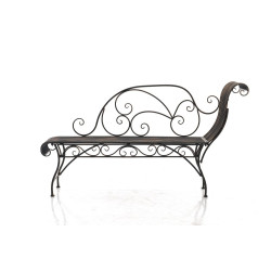Banc de jardin en bronze Karma