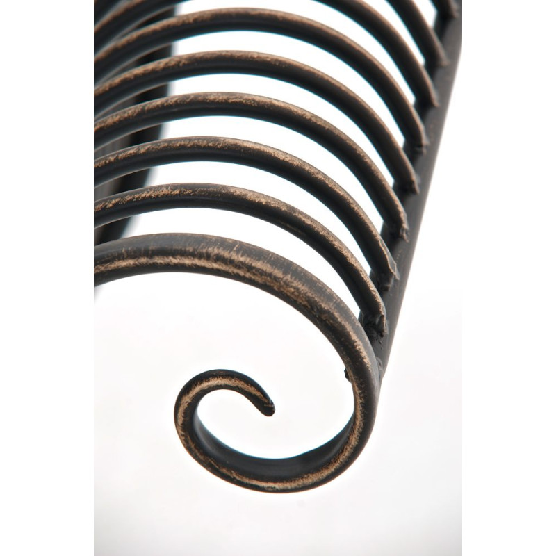 Banc de jardin en bronze Karma