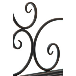 Banc de jardin Karma bronze