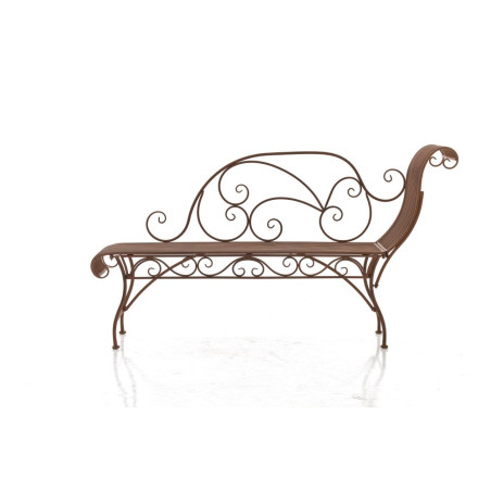 Banc de jardin Karma, marron antique