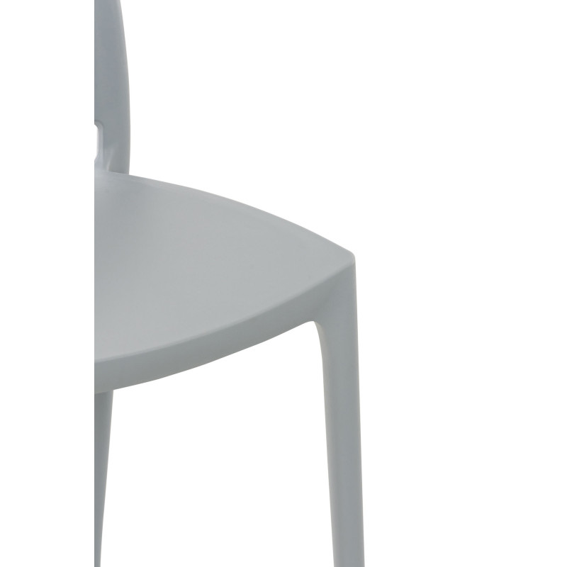 Chaise Maya gris clair