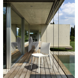 Chaise Maya gris clair