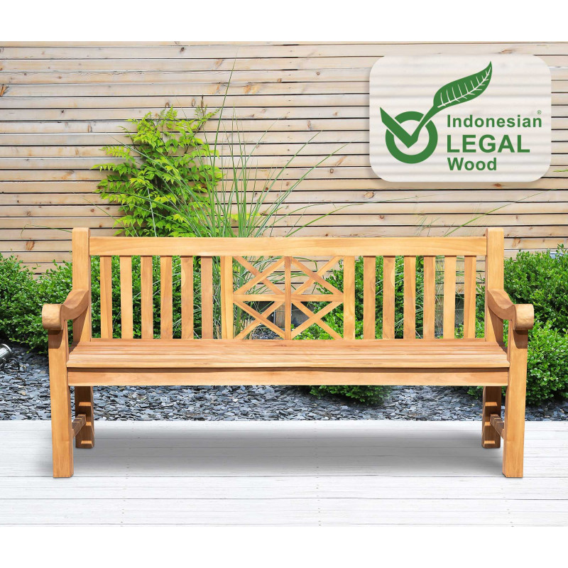 Banc en teck Florida 180 cm teck