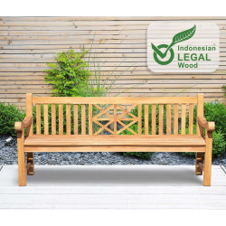 Banc en teck Florida 200 cm teck