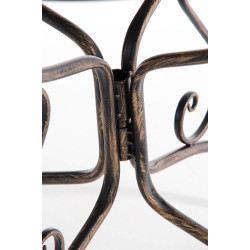 Mesa jardin Amanda Ø 70 cm Bronce