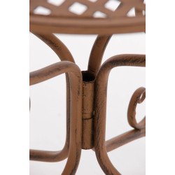 La table d'Amanda brun antique