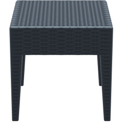 Table d'appoint Miami gris foncé
