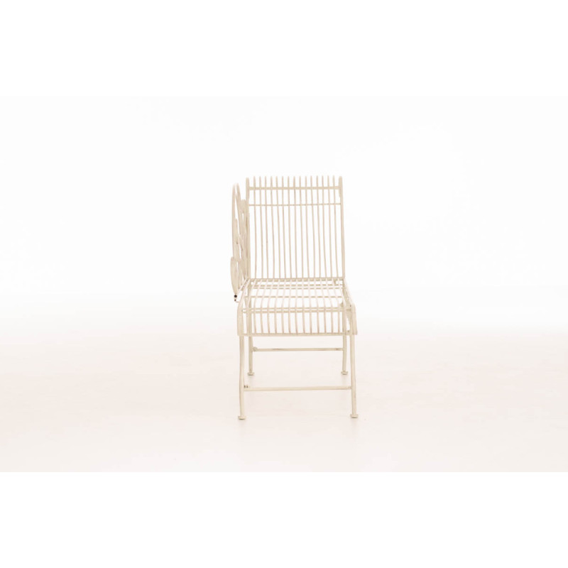 Banc de jardin Karma crème antique