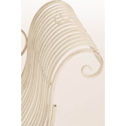 Banc de jardin Karma crème antique