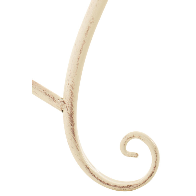 Banc de jardin Tara crème antique