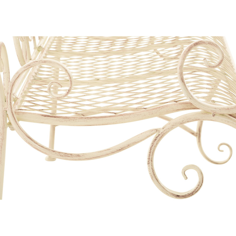 Banc de jardin Tara crème antique