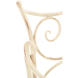 Banc de jardin Tara crème antique